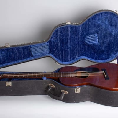 C. F. Martin  0-17 Flat Top Acoustic Guitar (1935), ser. #61503, black tolex hard shell case. image 10