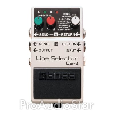 Boss LS-2 Line Selector Pedal PROAUDIOSTAR - Used image 2