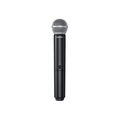 Shure QLXD J50 572-636 MHz wireless handheld microphone SM58