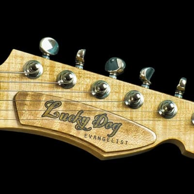 Lucky Dog Guitars Tele 2022 - Flamed walnut top, 1 piece swamp ash body. https://www.facebook.com/LuckyDogGuitars/videos/1332660907242673/ image 4