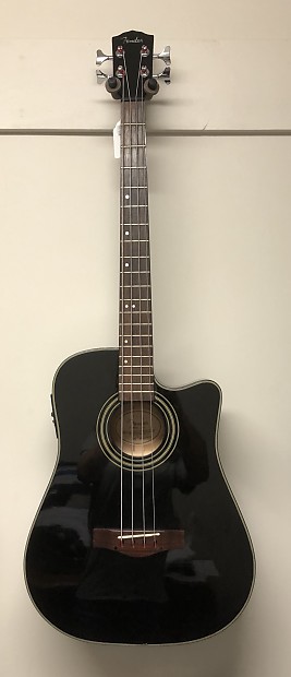 Fender BG29 Black Acoustic / Electric Bass