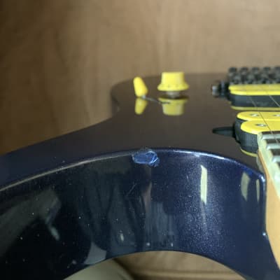 Ibanez K7 2001 - FireSpark Blue MIJ image 10