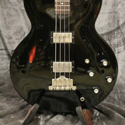 Gibson ES-335 Bass 2013 Ebony with Original Hardshell Case image 2
