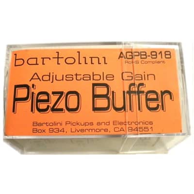 BARTOLINI AGPB/918 Adjustable Gain Piezo Buffer | Reverb