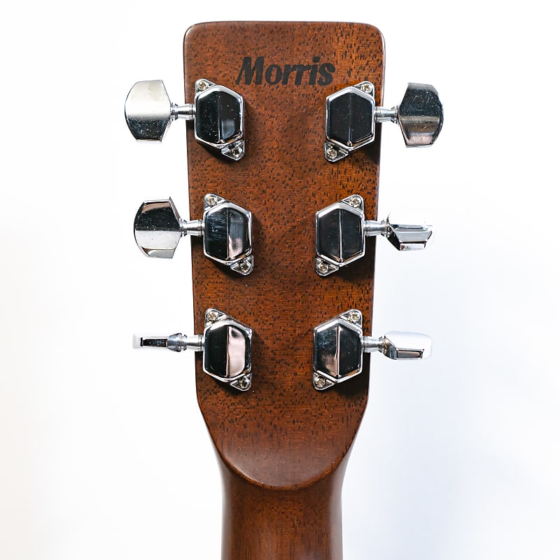 1980s Morris MD-505 Acoustic Dreadnought Guitar - Natural