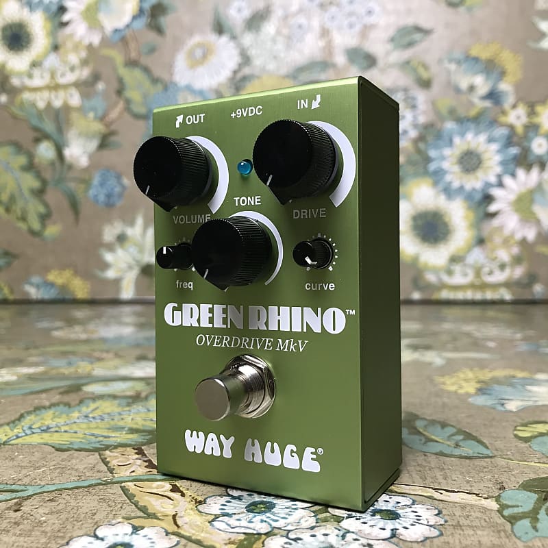 Way Huge Electronics WHE-207 Green Rhino MKIV Overdrive pedal