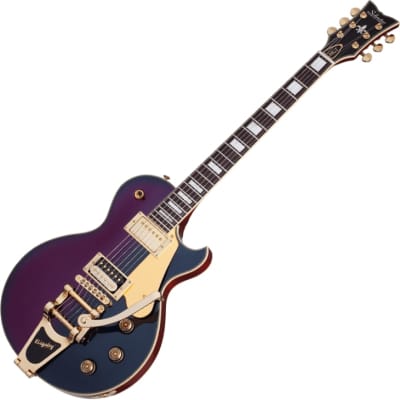 Schecter Mark Thwaite Solo-II Electric Guitar Ultra Violet image 4
