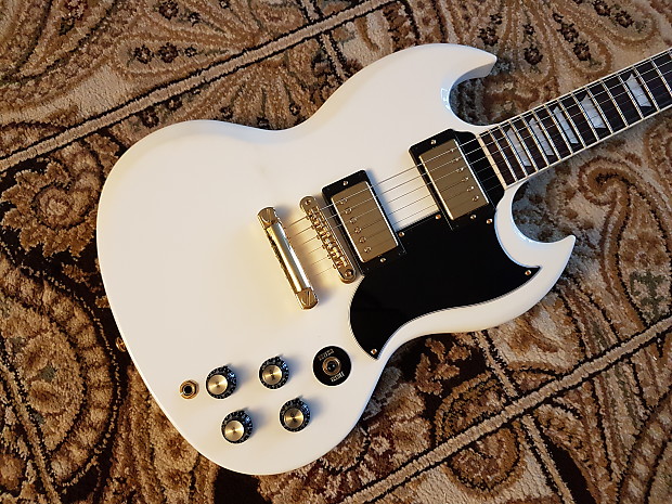 Gibson sg clearance white gold