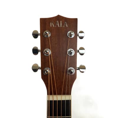 Kala spruce top ebony orchestra mini guitar KA-GTR-OM image 6