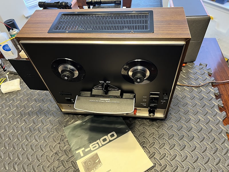Pioneer T-6100 Reel to Reel Tape Deck excellent condition.