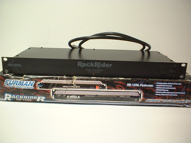 驚きの値段で Furman Rack Reverb | Conditioner Power RR-15NL Rider 配信機器・PA機器・レコーディング機器