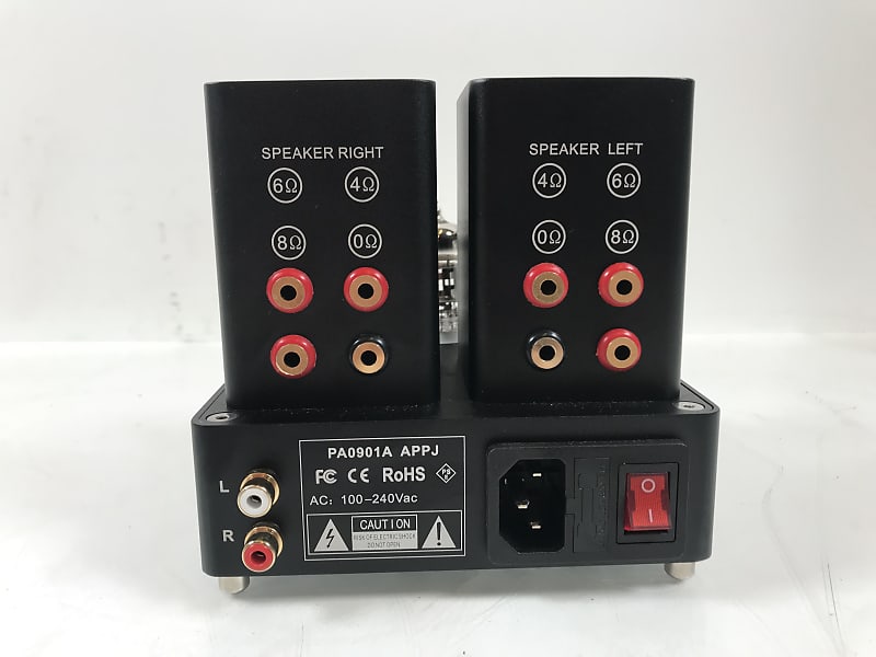 APPJ PA0901A 6N4+6P14 Mini tube Amplifier Black