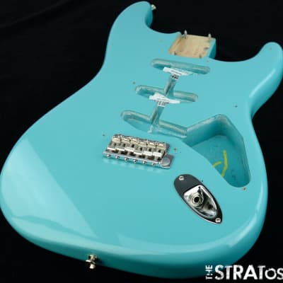 2019 USA Fender ERIC JOHNSON Strat BODY + HARDWARE American Tropical Turquoise image 2