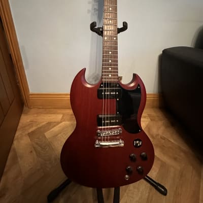 Gibson SG special 60s tribute - worn cherry image 2