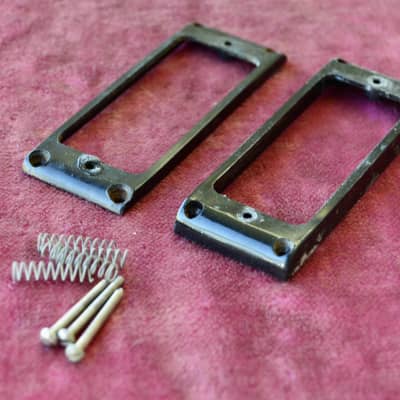 Vintage 1960's Epiphone Mini PAF pickup ring set - Sheraton, Coronet, Crestwood,Humbucker image 10