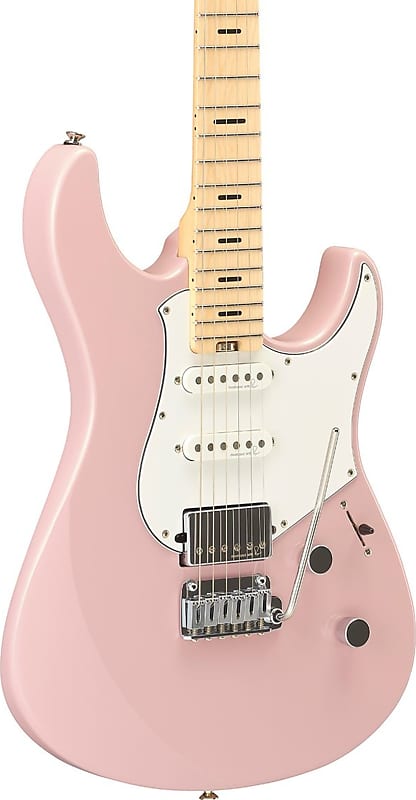 Yamaha PACSPL12M Pacifica Standard Plus Electric Guitar, Maple FB, Ash Pink image 1