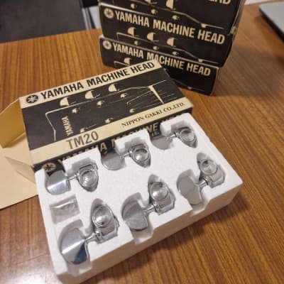 5 sets of Yamaha TM20 Machine heads/Tuners - Crome image 1