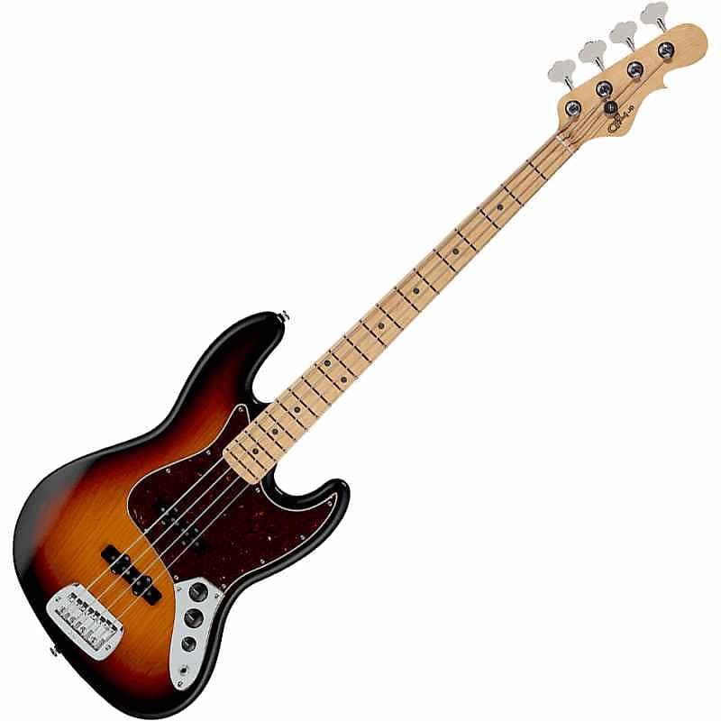 G&L FD-JB-3TS-M Fullerton Deluxe Jazz Bass 3TS / Erable | Reverb