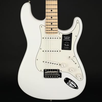 Fender Player Stratocaster, Maple Fingerboard in Polar White image 1