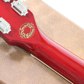 Super Rare! Gibson Les Paul Standard Limited Edition  1996 Fireburst Crown Inlays on Ebony near MINT image 22