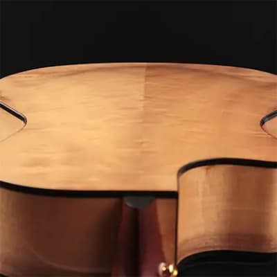 Cort GAMYBEVELNAT Grand Regal Myrtlewood Bevel Cut Mahogany Neck 6-String Acoustic-Electric Guitar image 7