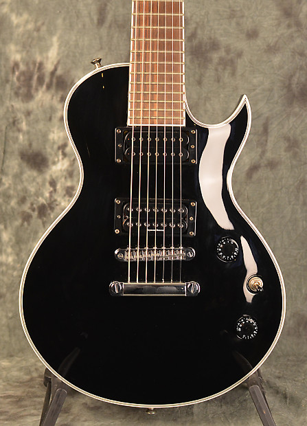 Ibanez ARZ 307 bk Artist Series 7 String Ebony Gloss Black w USA