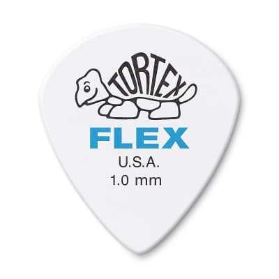 Dunlop Guitar Picks Flex Jazz XL 12 Pack 1.00mm 466P1.0 image 2