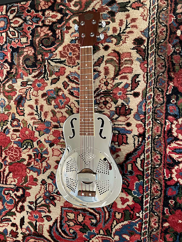 Sound Smith Brass Body Concert Resonator Ukulele 2022 - | Reverb