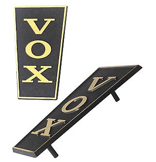 Vox Vertical "Pie" Logo - New, Reissue Part by North Coast Music, Licensed by Vox Amplification image 1