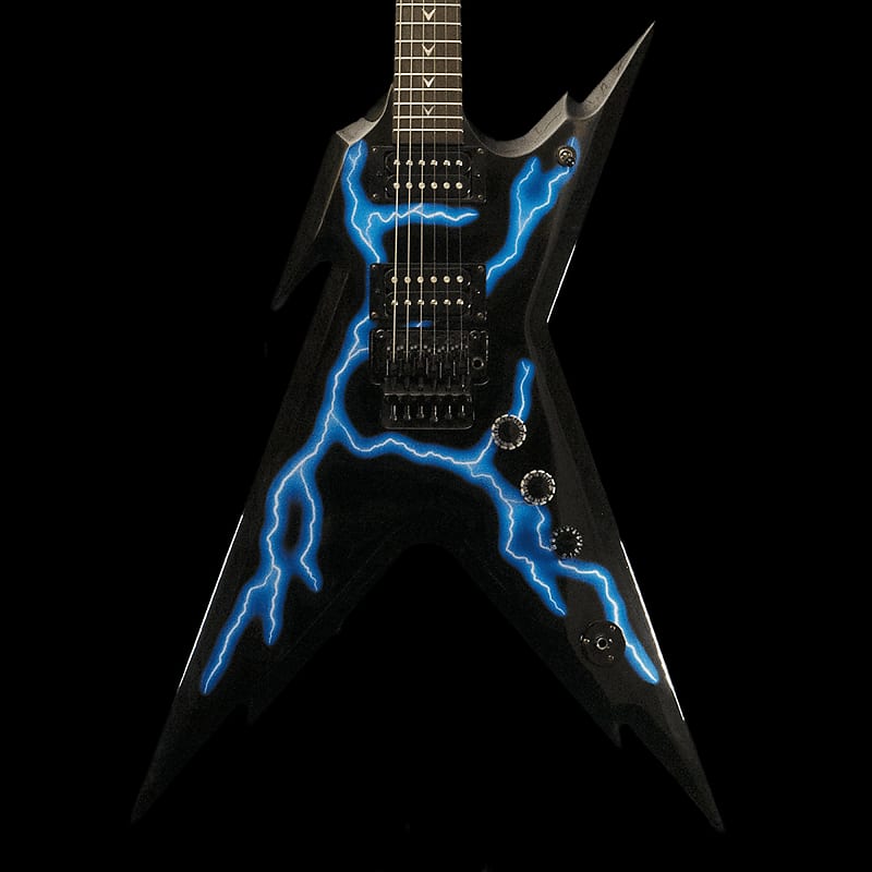 Dean Dimebag ML Blackbolt Guitar (Black), Pre-Owned | Reverb