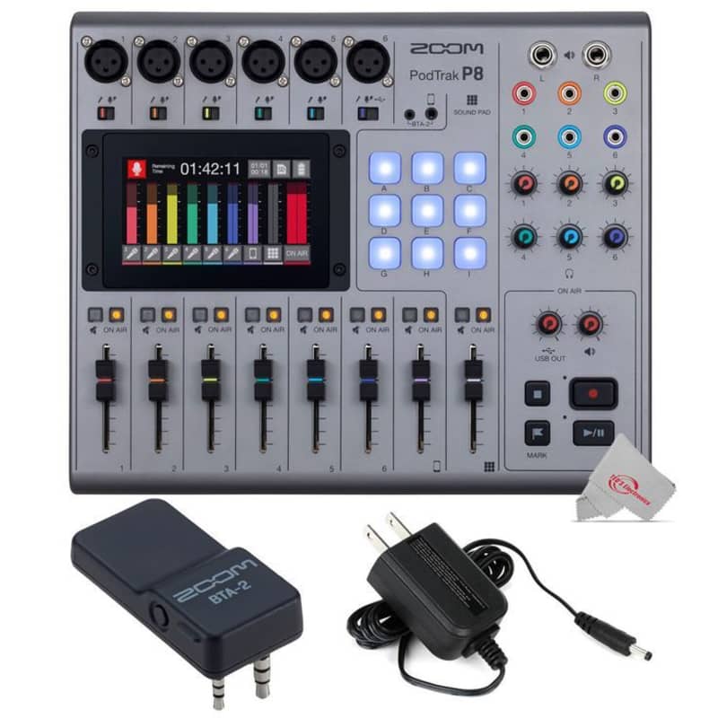 PodTrak P8(Podcast Recorder) | www.compactdry.com.br