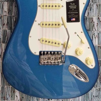 Fender American Vintage II 1973 Stratocaster, Maple Fingerboard, Lake Placid Blue for sale