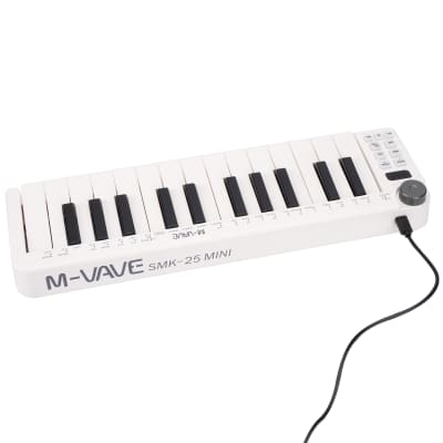 M-vave SMK-25 mini 25 Keys MIDI Keyboard USB/Wireless | Reverb