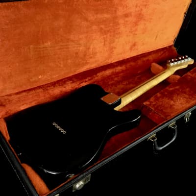 LEFTY! Vintage 1972 Fender USA Telecaster Custom Color Black Nitro Guitar Flamey Maple Neck Tele Relic Left HSC 7.2lb! image 8