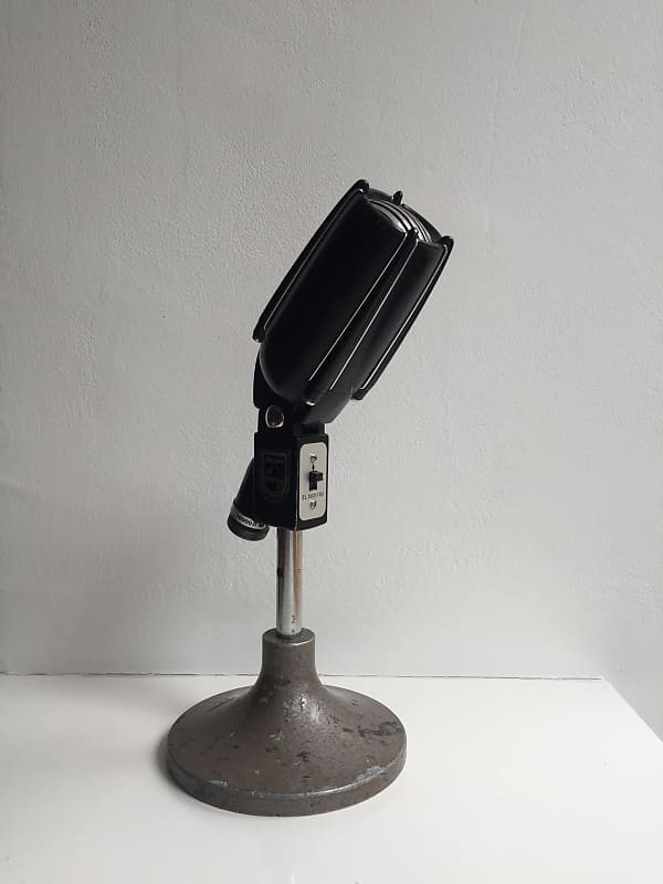 Vintage Philips Microphone | Vintage Microphone buying | Vintage Black Philips Microphone Working