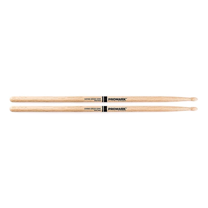 Promark Oak 7A Wood Tip Drum Sticks - PW7AW image 1