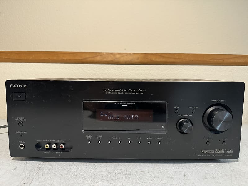 Sony STRDG500 Receiver HiFi Stereo 6.1 Channel Home Theater Reverb