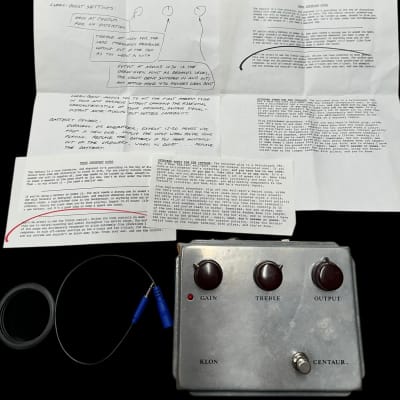 Reverb.com listing, price, conditions, and images for klon-centaur