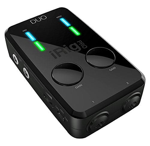 IK Multimedia iRig Pro Duo 2-Channel Mobile Audio/MIDI Interface 