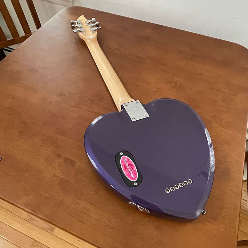 Daisy Rock Heartbreaker プリンセスパープル Daisy Rock Heartbreaker Purple 2005 with Gig Bag | Reverb