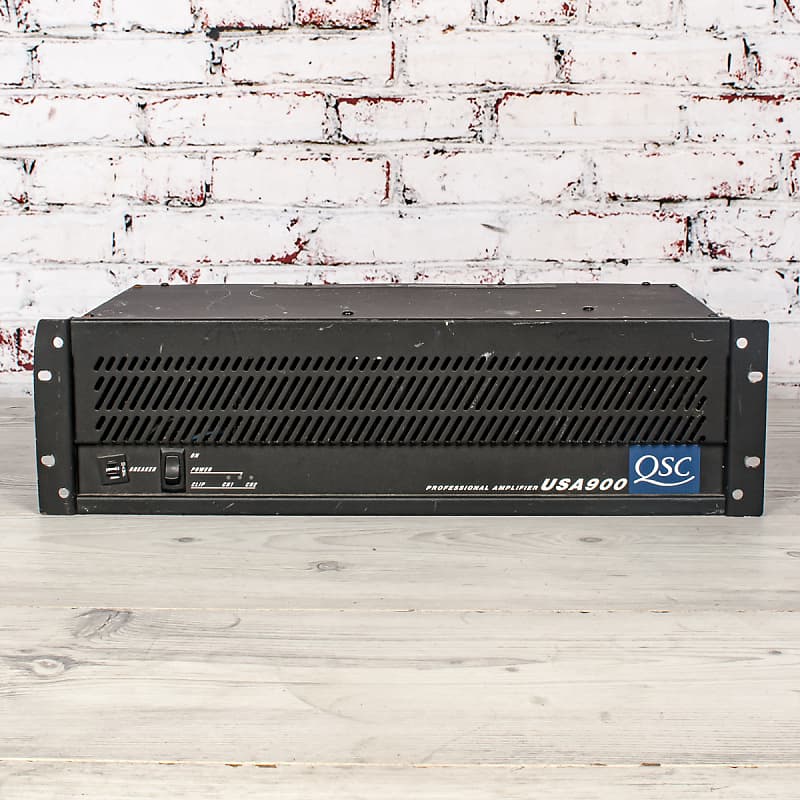 QSC USA900 Power Amp Rack x3977 (USED) Reverb