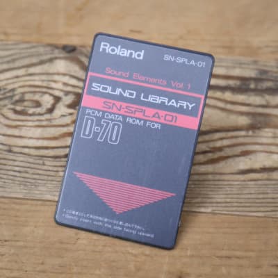 Roland SN-SPLA-01 Model 660 Sound Elements Vol. 1 D-70 Expansion Card