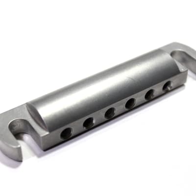 Peters  gunmetal lap steel bender bridge, solid aluminum stop tailpiece, made in USA for sale
