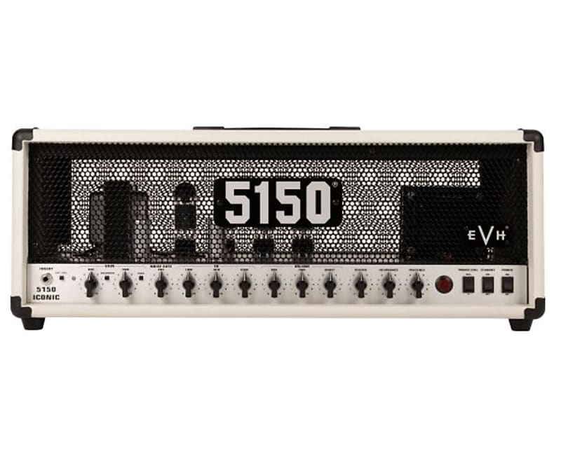 EVH 5150 Iconic Series 80-Watt Tube Guitar Head - Ivory image 1