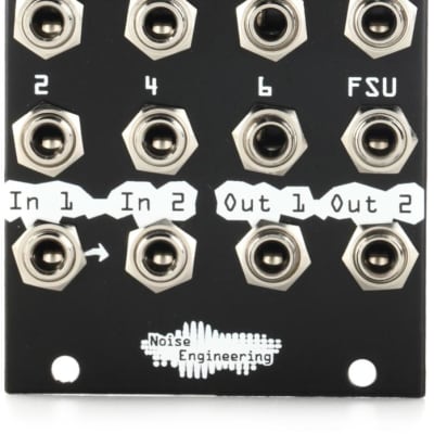 Noise Engineering Imitor Versio Mulitmode Delay Eurorack Module - Numbered  Black image 1