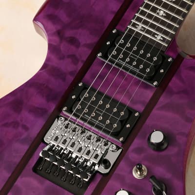 B.C. Rich Mockingbird Legacy ST with Floyd Rose 2020 Trans Purple | Reverb