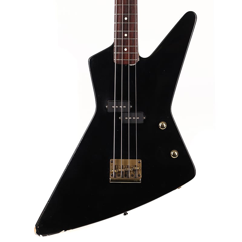 1981 Charvel San Dimas Pre-Pro Bass Black image 1
