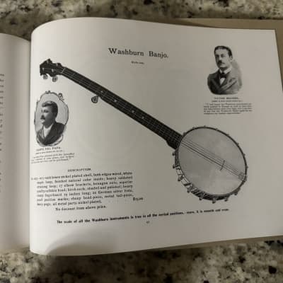 Washburn 1897 guitar mandolin zither banjo reprint catalog Lyon and Healy Lion image 20
