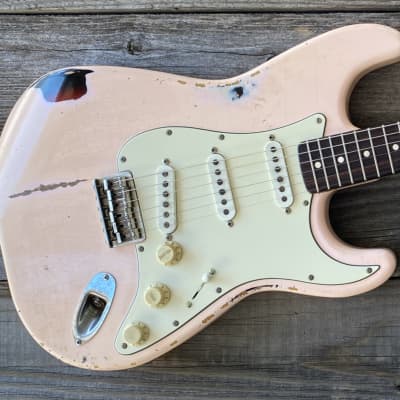 Cerutti Custom Guitars Sicario Texas Edition 2024 - Shell Pink over 3 Tone Burst for sale