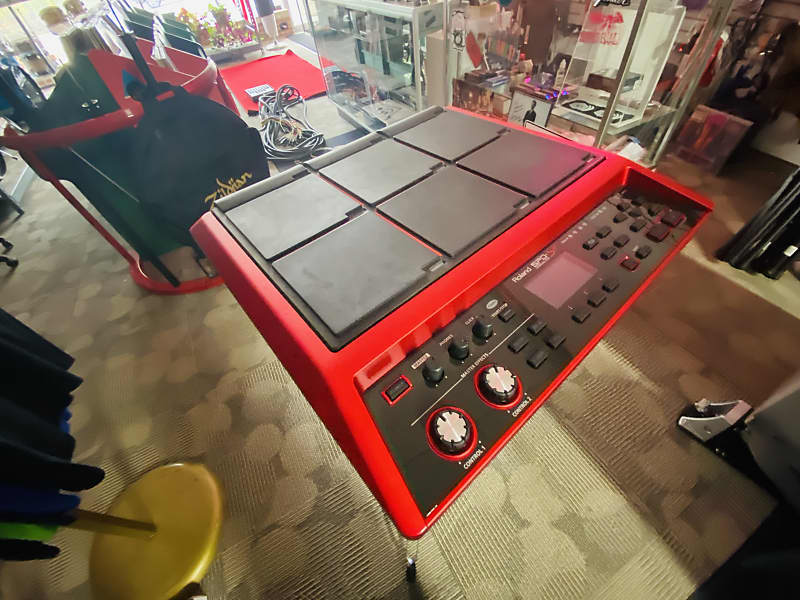 Roland SPD-sx sampling pad package Red | Reverb Roland SPD-sx sampling pad package Red | Reverb